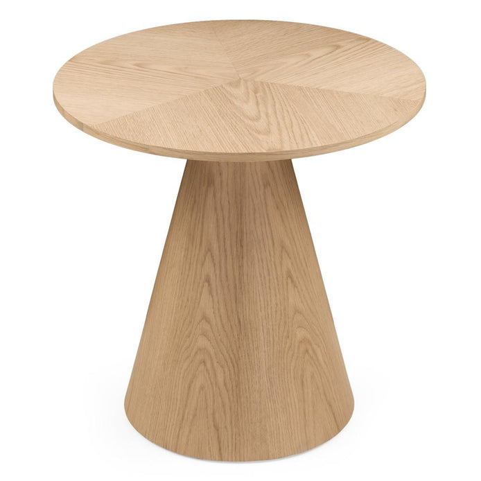Table d'appoint Orb Ø60 cm chêne naturel — vue d'ensemble