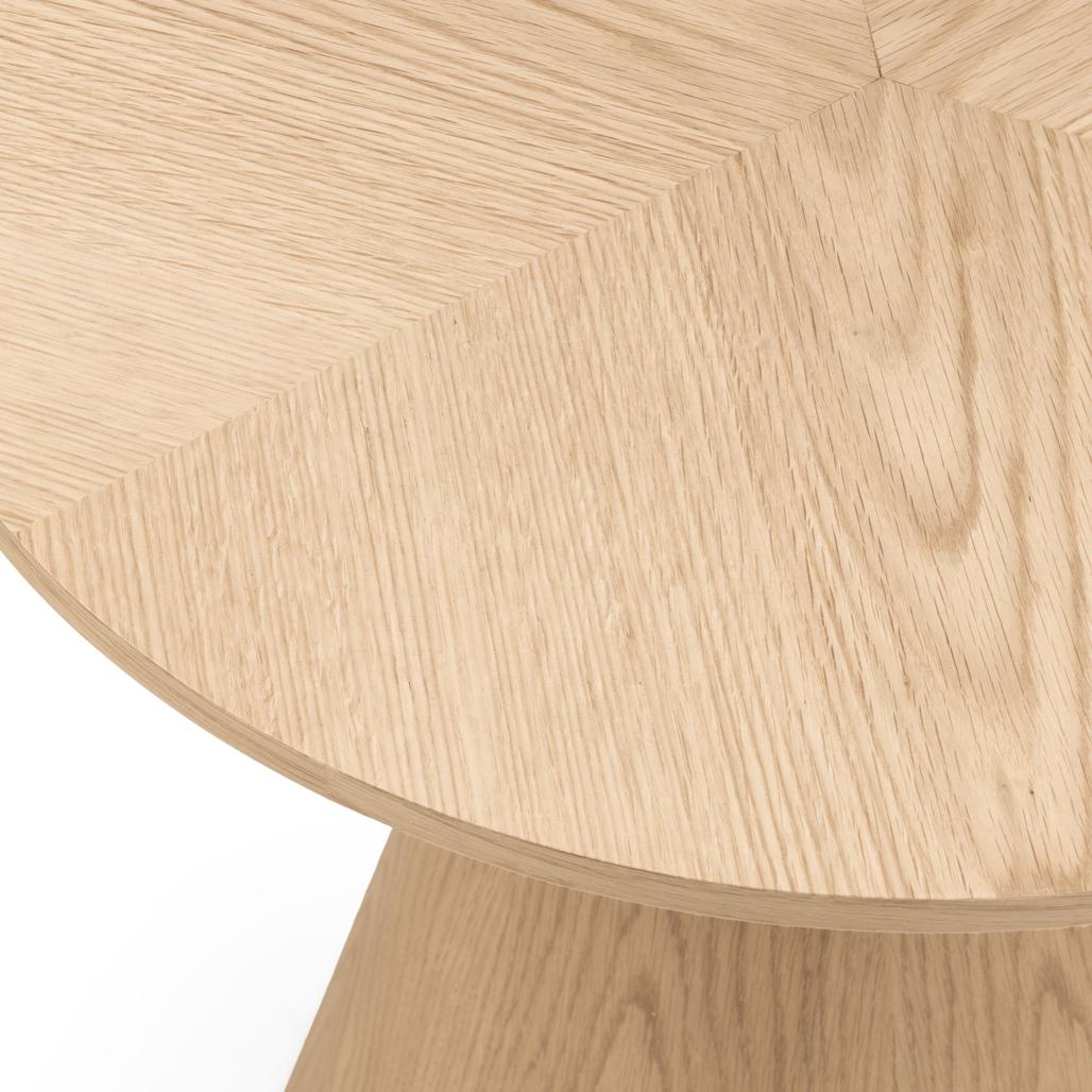 Table d'appoint Orb Ø60 cm chêne naturel