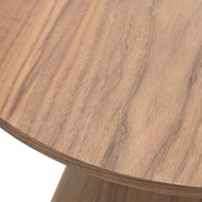 Table d'appoint Orez Ø60 cm noyer