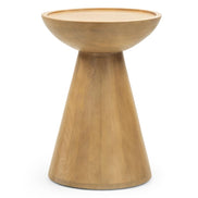 Table d'appoint Turi Ø40 cm manguier massif — vue d'ensemble