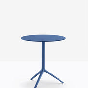 Piètement de table Elliot Pedrali, base Ø66 — coloris Bleu BL300E