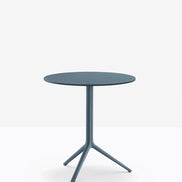 Piètement de table Elliot Pedrali, base Ø66 — coloris Bleu ardoise BL600E