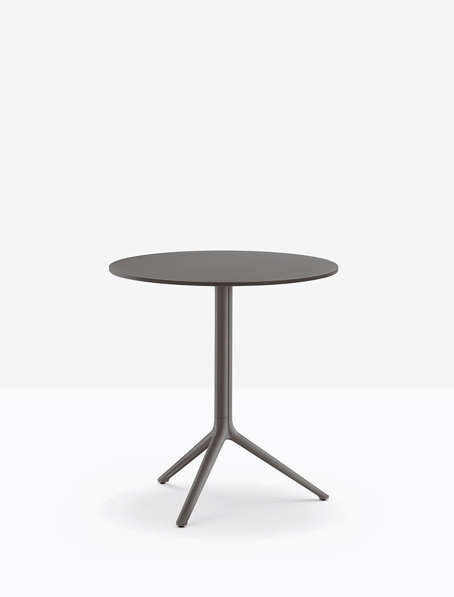 Piètement de table Elliot Pedrali, base Ø66 — coloris Gris anthracite GAE