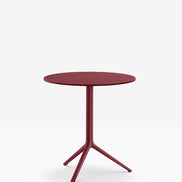 Piètement de table Elliot Pedrali, base Ø66 — coloris Bordeaux RO300E