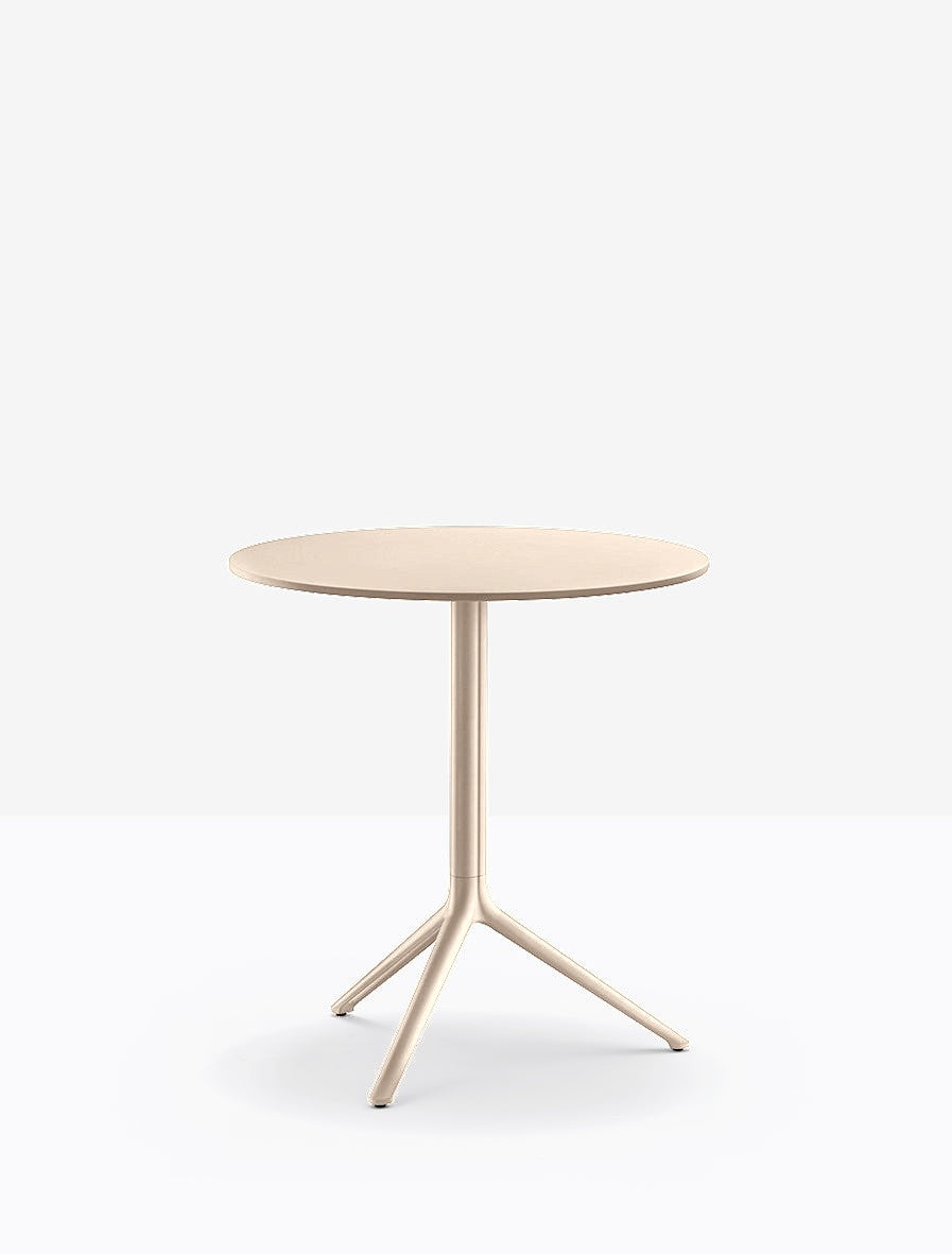 Piètement de table Elliot Pedrali, base Ø66 — coloris Sable clair SA200E