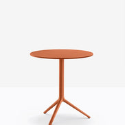 Piètement de table Elliot Pedrali, base Ø66 — coloris Terracotta TEE