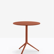 Piètement de table Elliot Pedrali, base Ø66 — coloris Terracotta foncé TE200E
