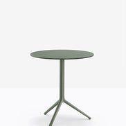 Piètement de table Elliot Pedrali, base Ø66 — coloris Vert forêt VE300E