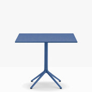 Piètement de table Elliot Pedrali, base Ø68 — coloris Bleu BL300E