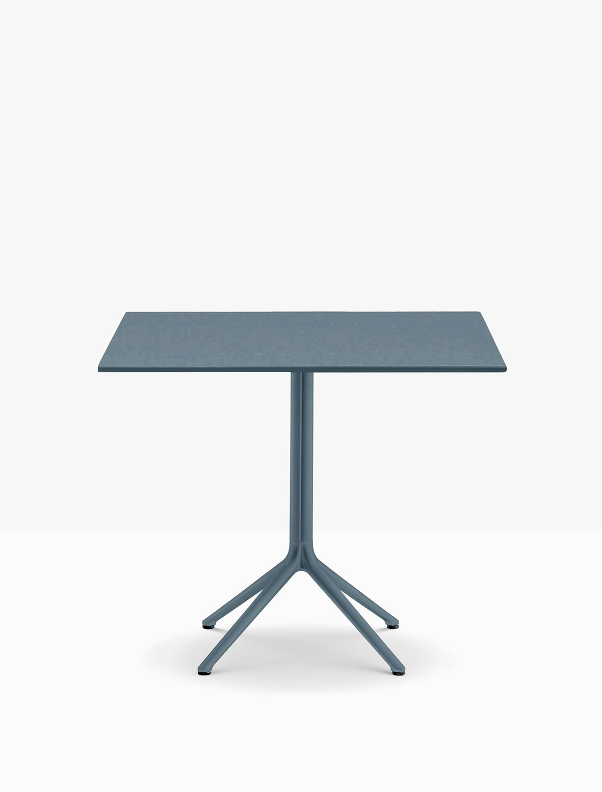 Piètement de table Elliot Pedrali, base Ø68 — coloris Bleu ardoise BL600E