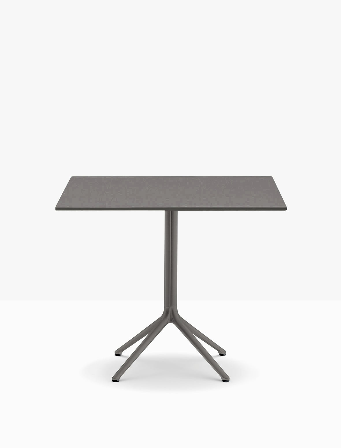 Piètement de table Elliot Pedrali, base Ø68 — coloris Gris anthracite GAE