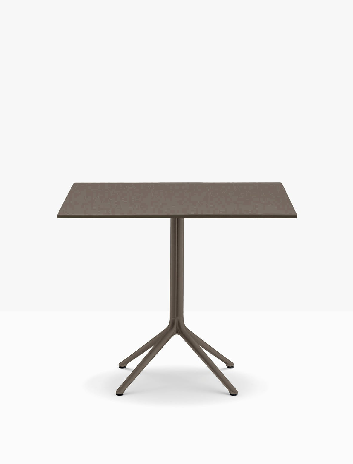 Piètement de table Elliot Pedrali, base Ø68 — coloris Marron MGE
