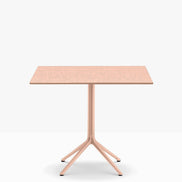 Piètement de table Elliot Pedrali, base Ø68 — coloris Rose RA100E