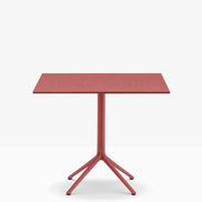 Piètement de table Elliot Pedrali, base Ø68 — coloris Rouge foncé RO200E