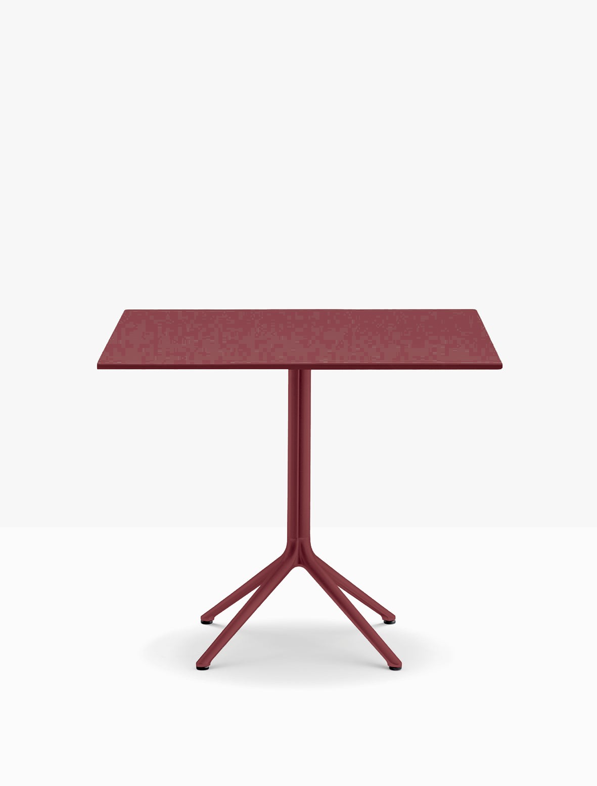Piètement de table Elliot Pedrali, base Ø68 — coloris Bordeaux RO300E