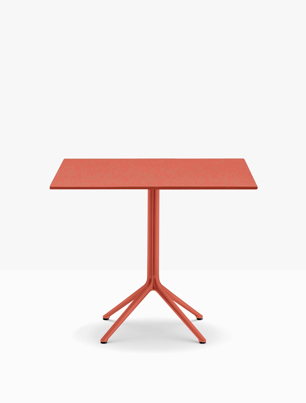 Piètement de table Elliot Pedrali, base Ø68 — coloris Rouge RO400E