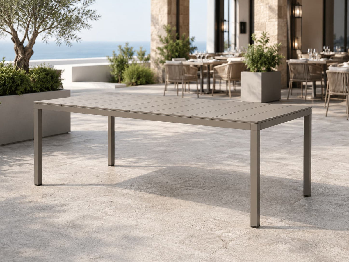Table Rio Alu 210 fixe