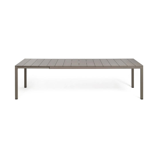 Table extensible Rio Alu Nardi – coloris gris tourterelle