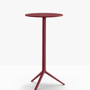 Piètement de bar Elliot Pedrali — coloris Bordeaux RO300E