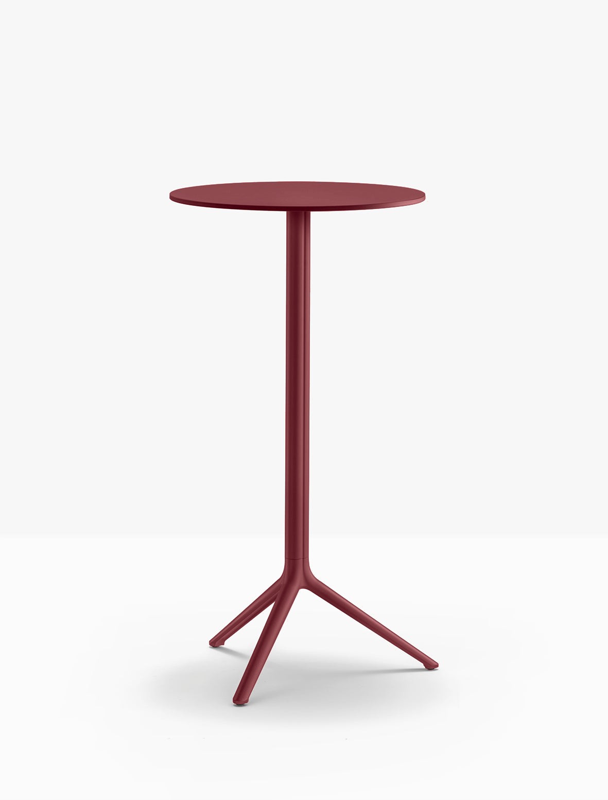 Piètement de bar Elliot Pedrali — coloris Bordeaux RO300E