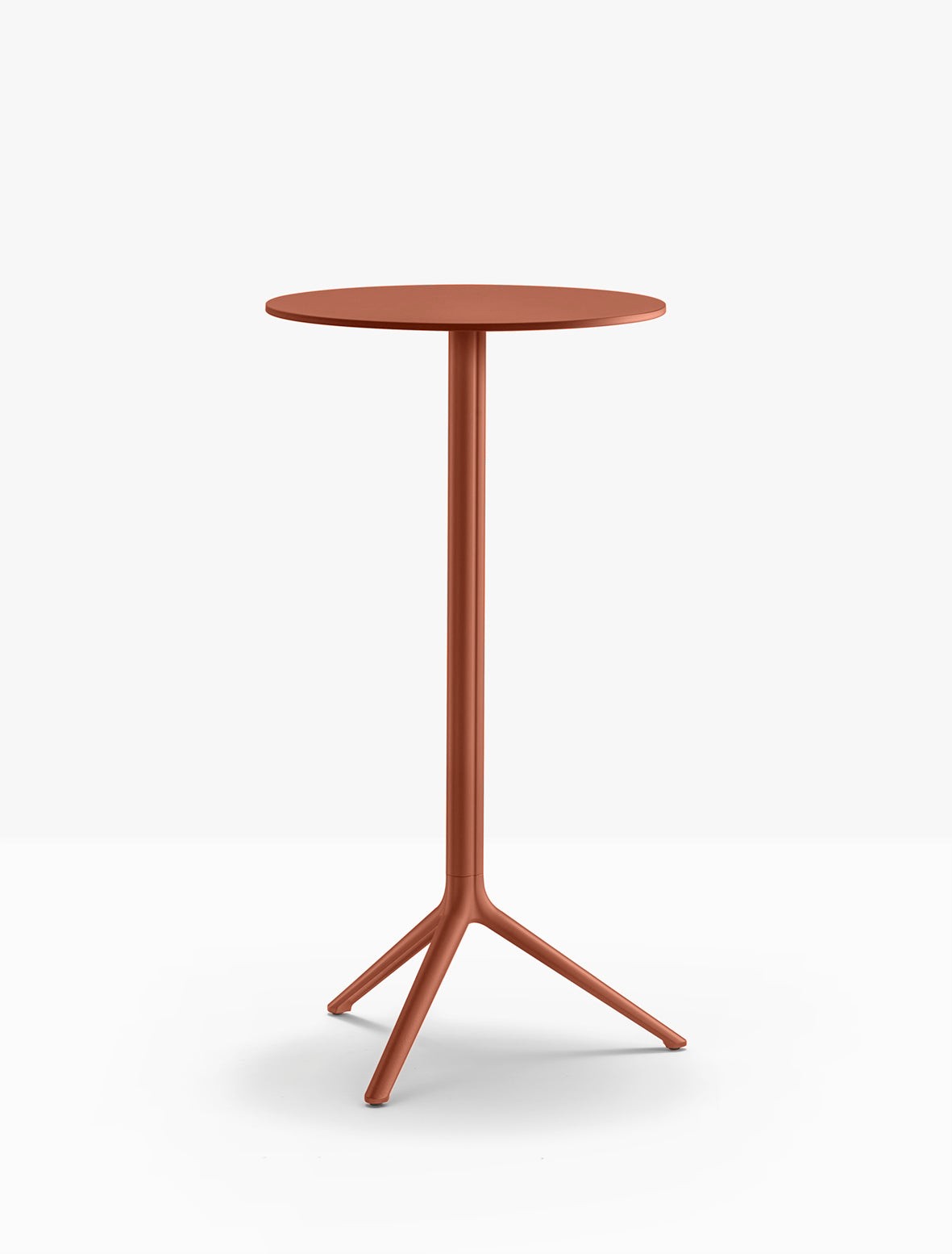 Piètement de bar Elliot Pedrali — coloris Terracotta foncé TE200E