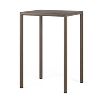 Table haute Piave 70 Nardi – coloris tabac