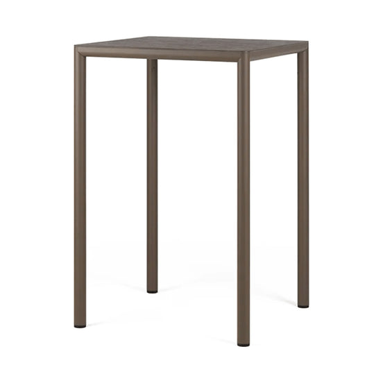 Table haute Piave 70 Nardi – coloris tabac