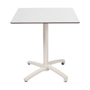 Table Kos Ezpeleta, structure blanc, plateau blanc