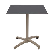 Table Kos Ezpeleta, structure taupe, plateau anthracite