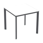 Table Meet Ezpeleta, structure anthracite, plateau blanc