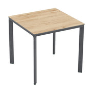 Table Meet Ezpeleta, structure anthracite, plateau chêne