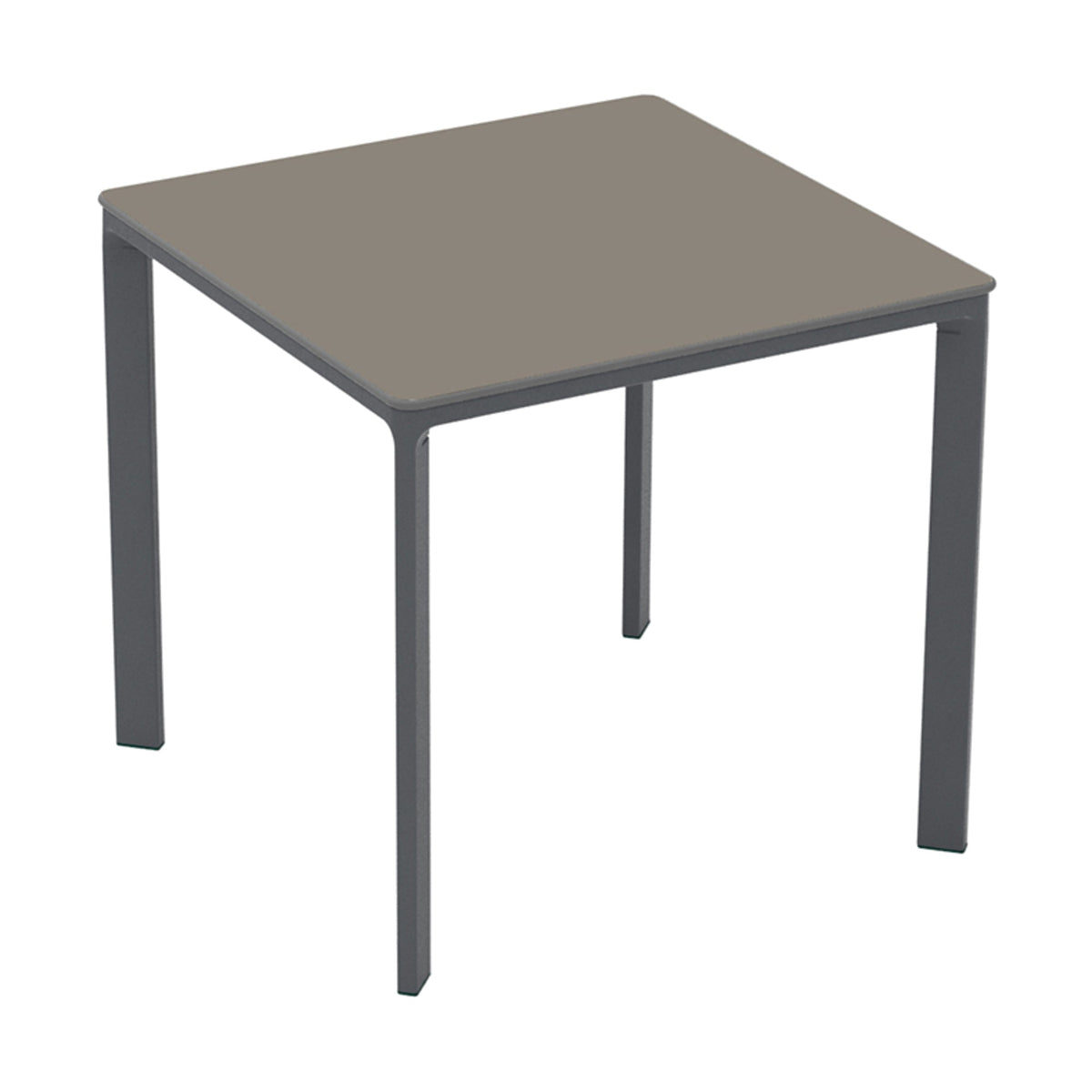 Table Meet Ezpeleta, structure anthracite, plateau taupe
