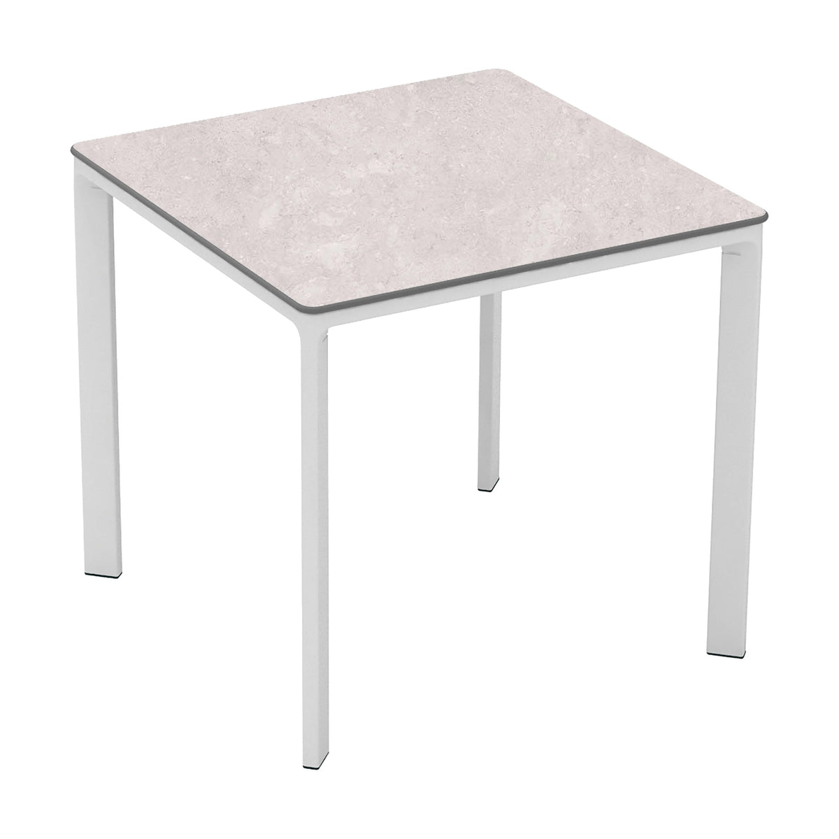 Table Meet Ezpeleta, structure blanc, plateau minéral