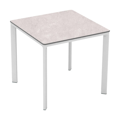 Table Meet Ezpeleta, structure blanc, plateau minéral