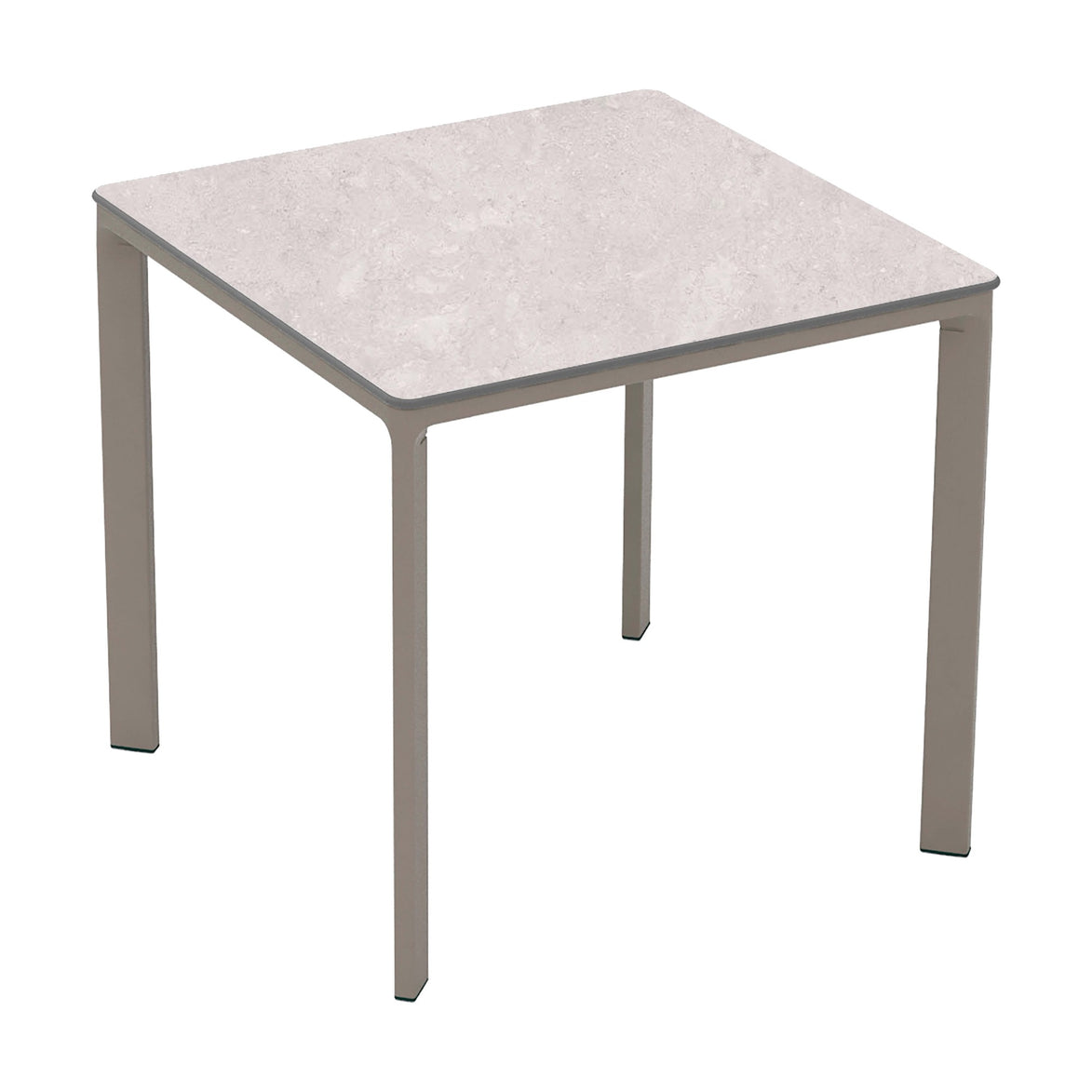 Table Meet Ezpeleta, structure taupe, plateau minéral