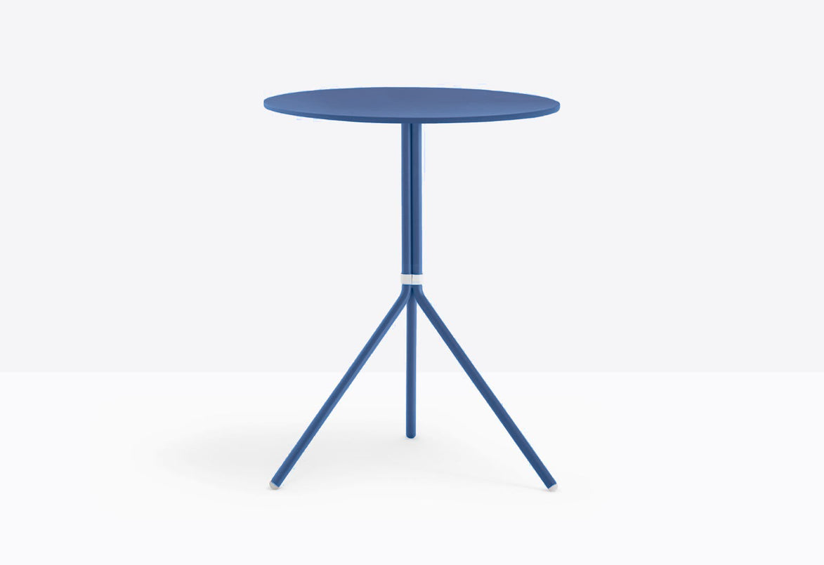 Piètement de table Nolita Pedrali 3 pieds — coloris Bleu BL300E