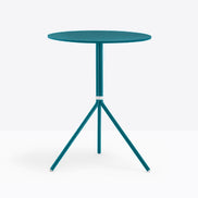 Piètement de table Nolita Pedrali 3 pieds — coloris Bleu pétrole BL500E