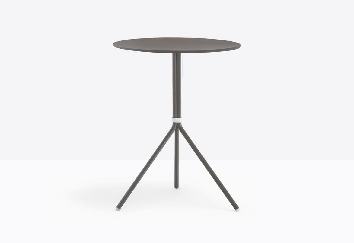 Piètement de table Nolita Pedrali 3 pieds — coloris Gris anthracite GAE