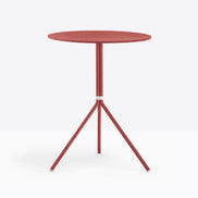 Piètement de table Nolita Pedrali 3 pieds — coloris Rouge foncé RO200E