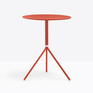 Piètement de table Nolita Pedrali 3 pieds — coloris Rouge RO400E