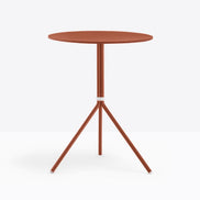 Piètement de table Nolita Pedrali 3 pieds — coloris Terracotta foncé TE200E