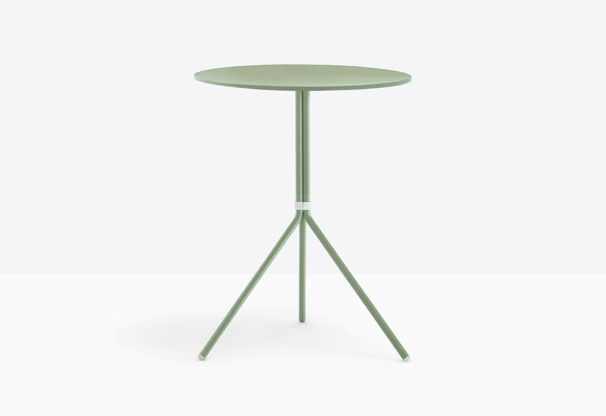Piètement de table Nolita Pedrali 3 pieds — coloris Vert sauge VE100E