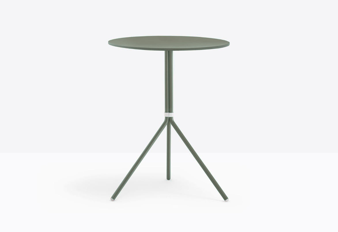 Piètement de table Nolita Pedrali 3 pieds — coloris Vert forêt VE300E