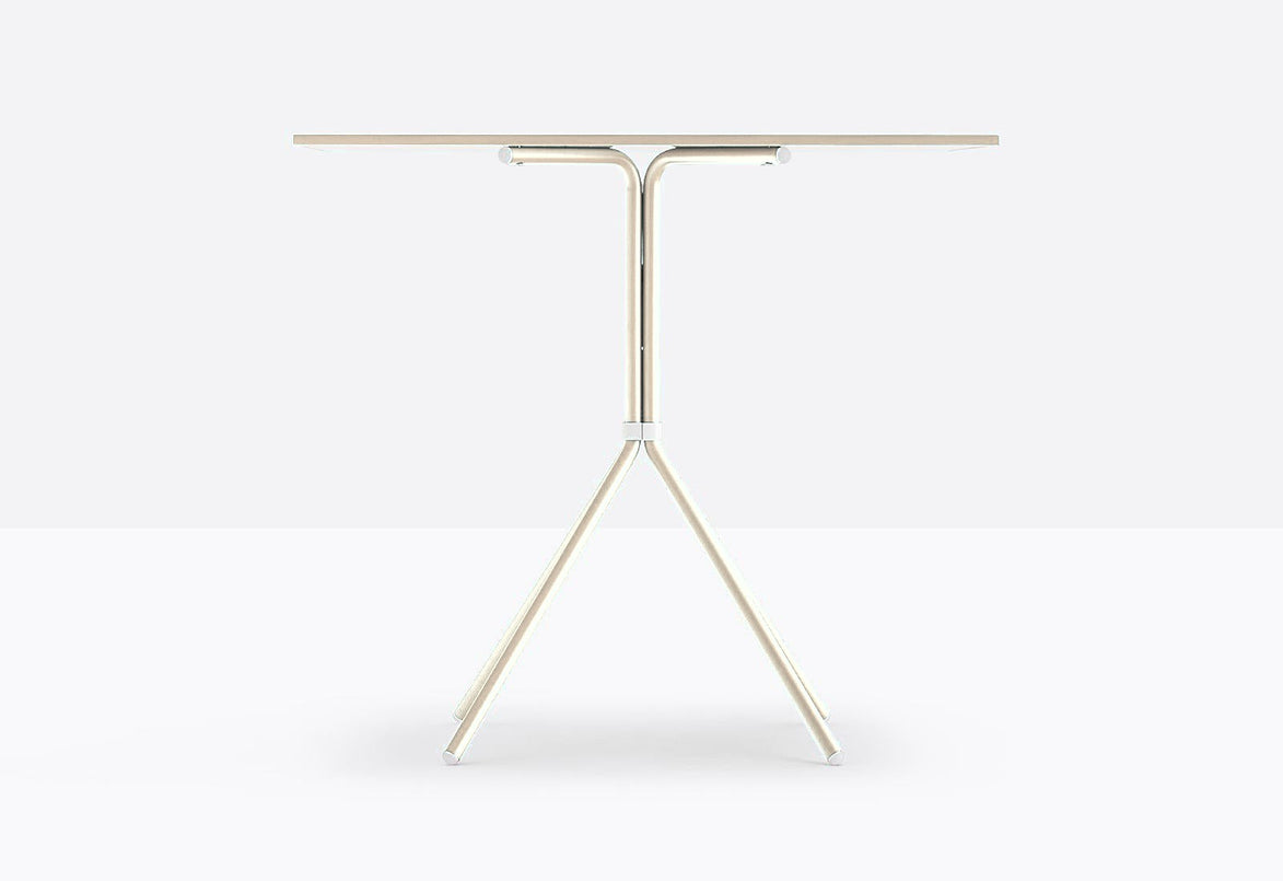 Piètement de table Nolita Pedrali 4 pieds — coloris Blanc cassé BI200E
