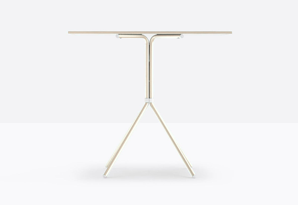 Piètement de table Nolita Pedrali 4 pieds — coloris Blanc cassé BI200E
