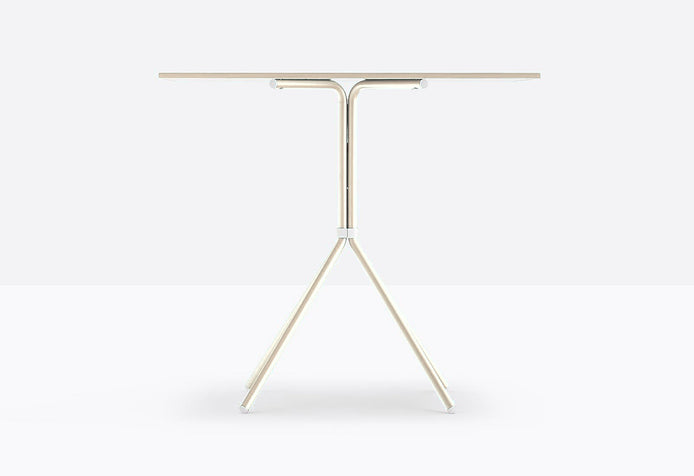 Piètement de table Nolita Pedrali 4 pieds — coloris Blanc cassé BI200E