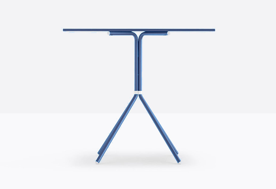 Piètement de table Nolita Pedrali 4 pieds — coloris Bleu BL300E