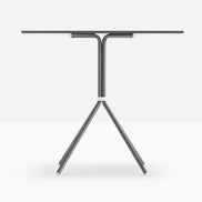 Piètement de table Nolita Pedrali 4 pieds — coloris Gris anthracite GAE