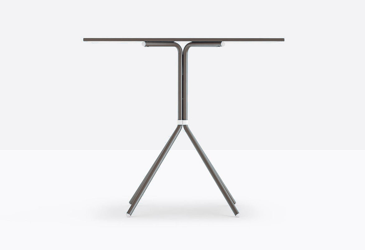 Piètement de table Nolita Pedrali 4 pieds — coloris Gris anthracite GAE