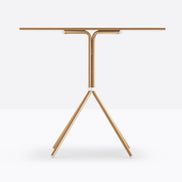 Piètement de table Nolita Pedrali 4 pieds — coloris Miel MI100E